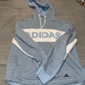 Adidas scoop neck hoodie